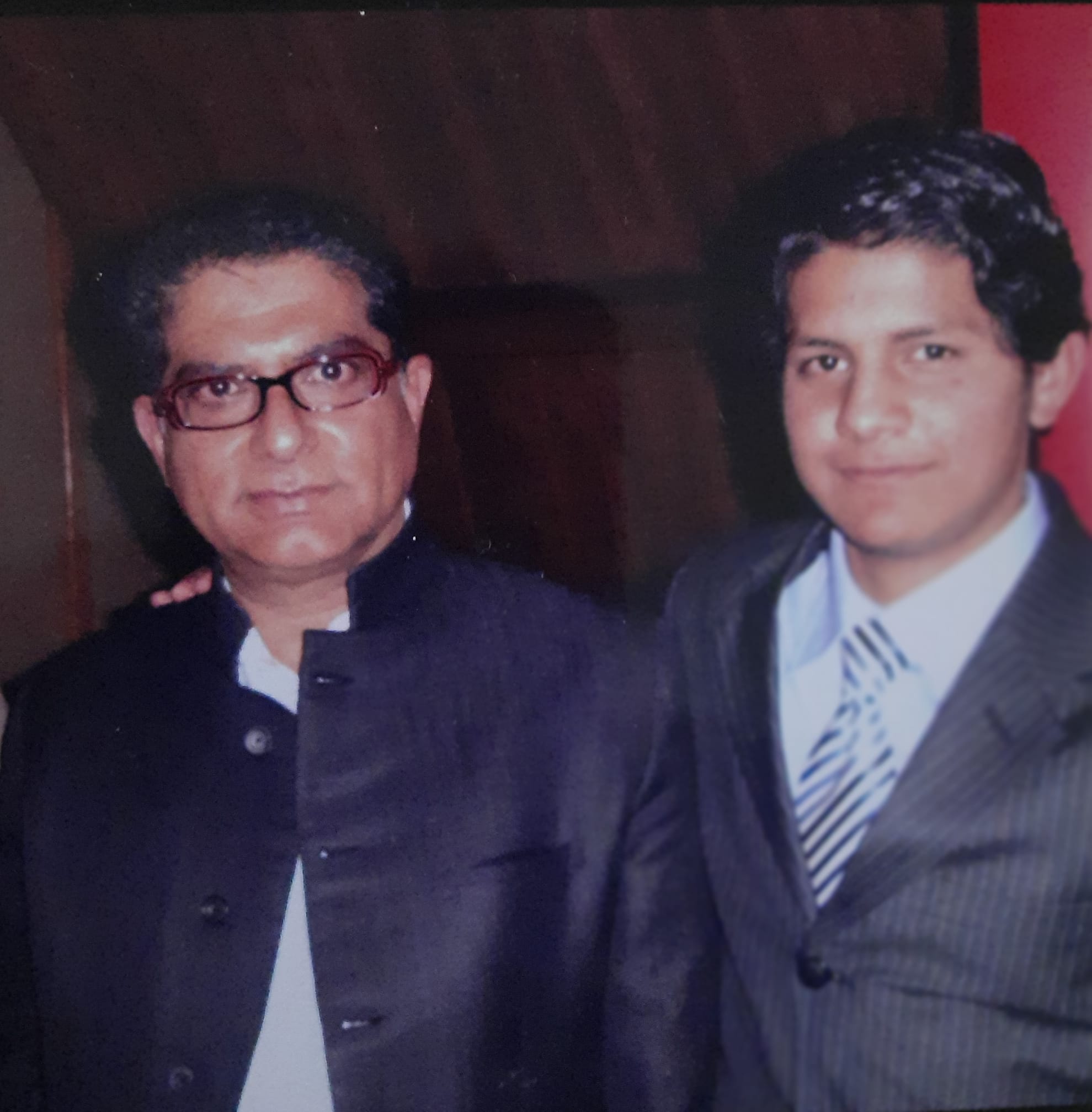 my younger brother and deepak chopra